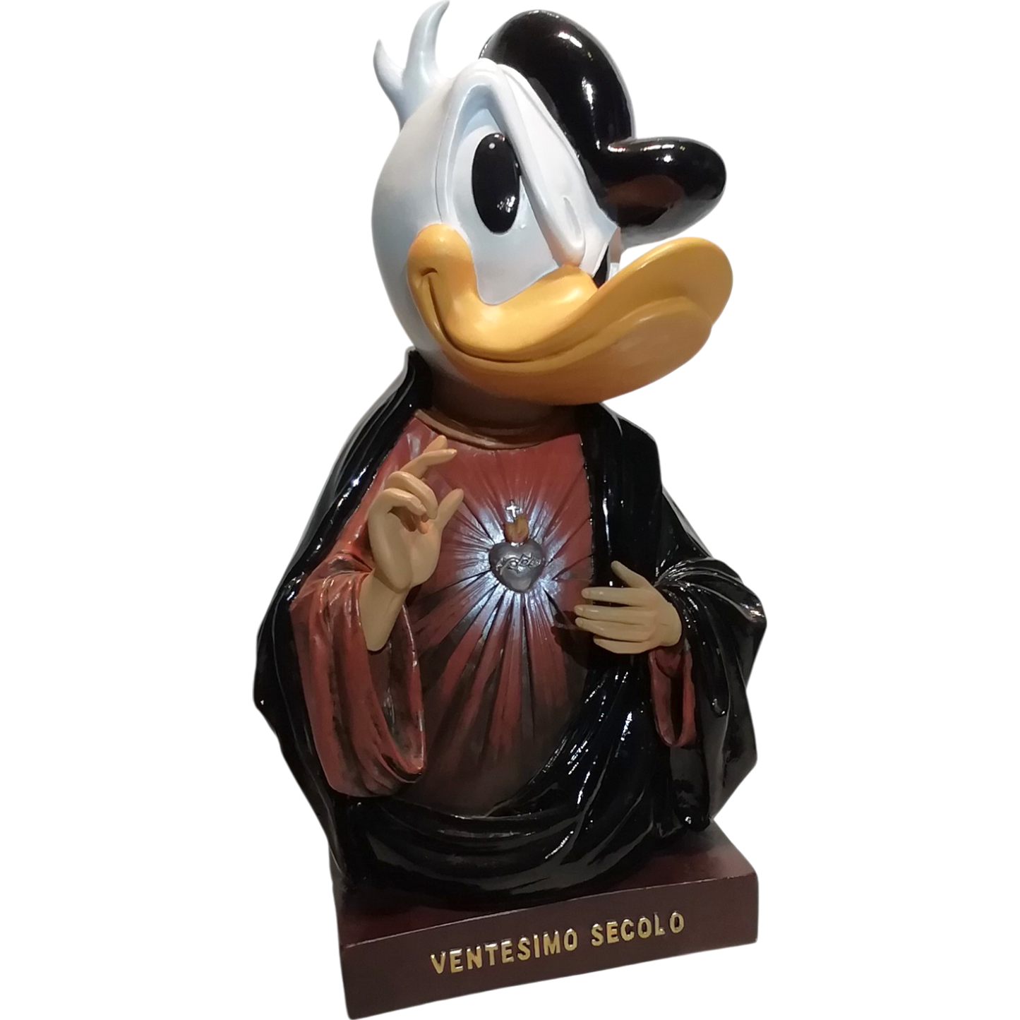 Paperinik in incognito - Statua Religiosa collezione Piergiuseppe Pesce pezzo unico
