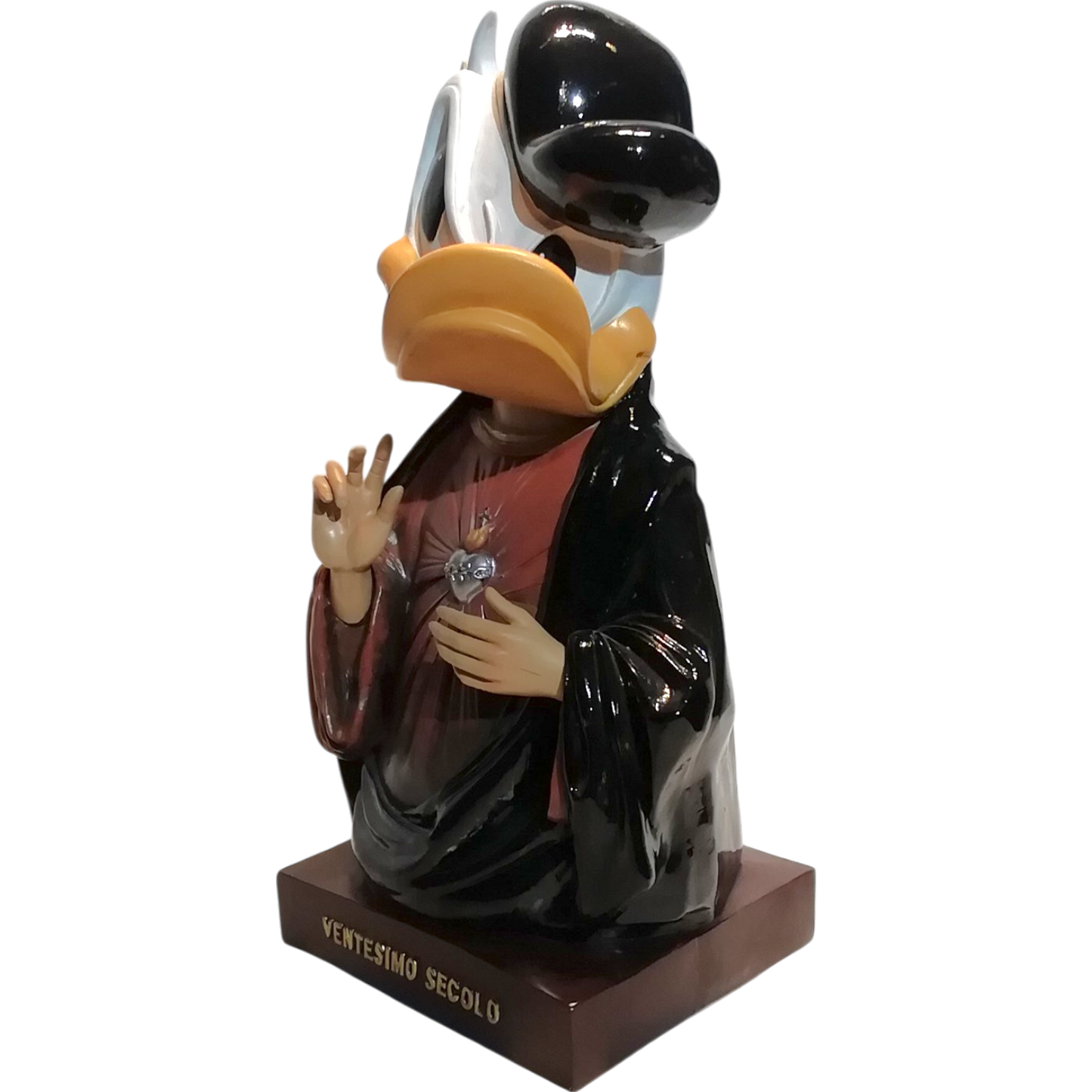 Paperinik in incognito - Statua Religiosa collezione Piergiuseppe Pesce pezzo unico