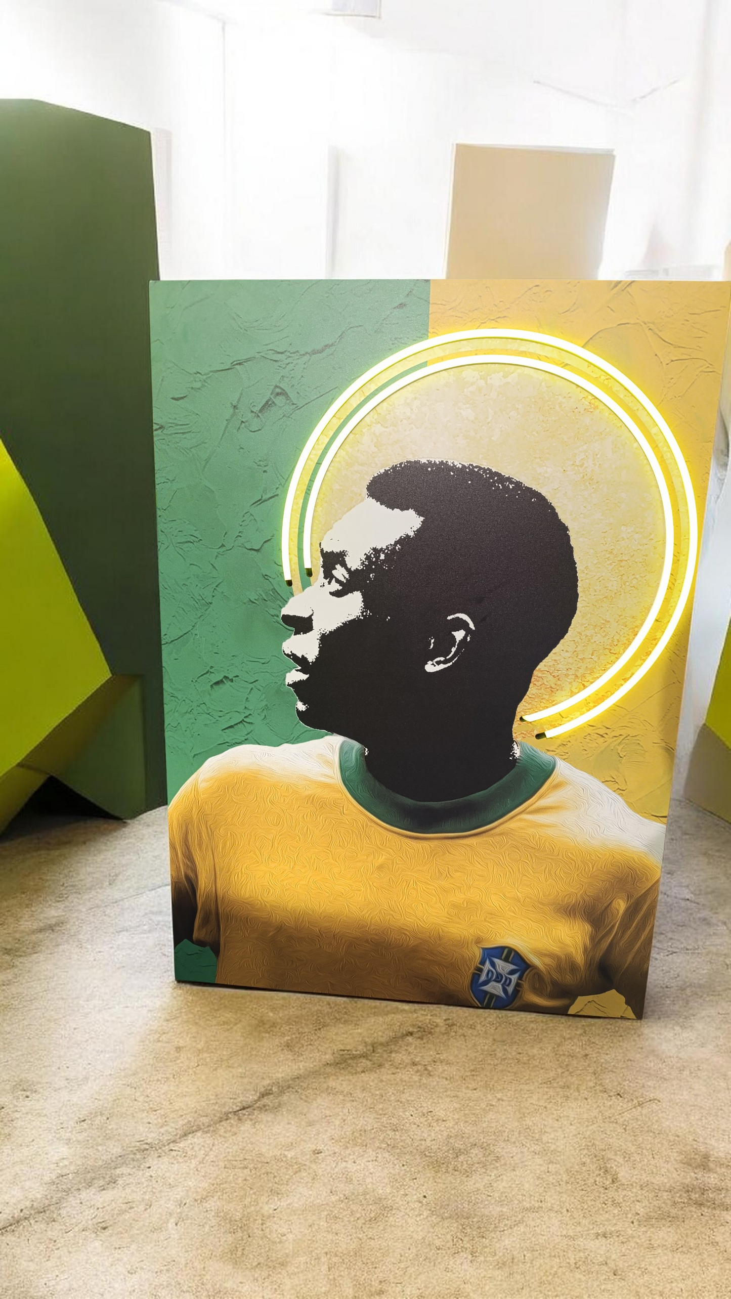 Quadri luce LED Pelé