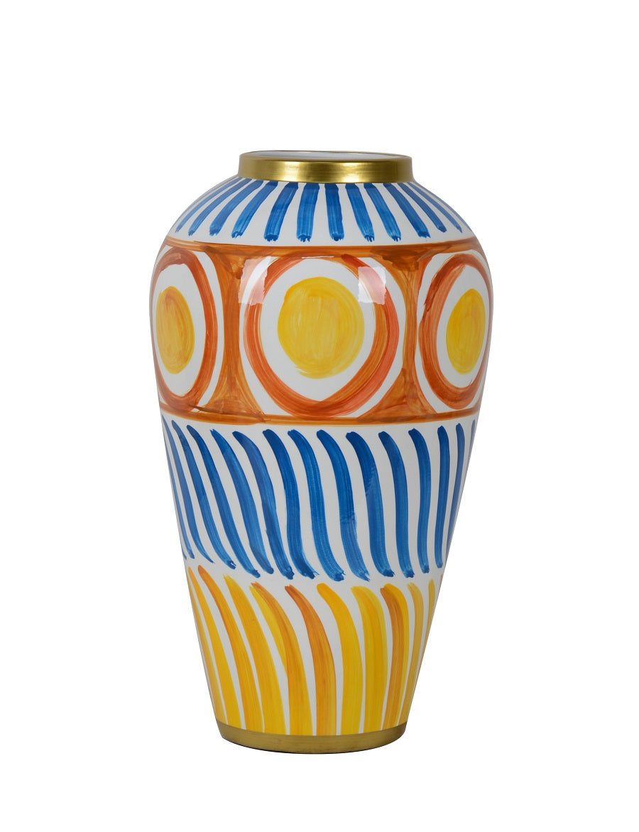 Vaso Orange/Yellow/Blue