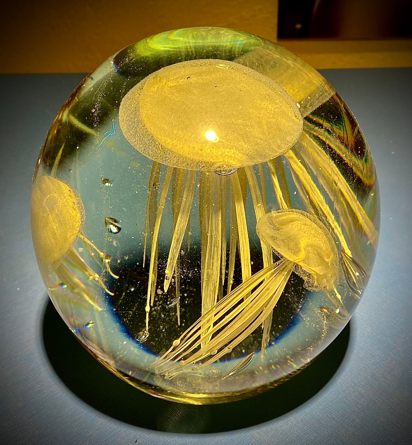 Fermacarte Meduse Beige