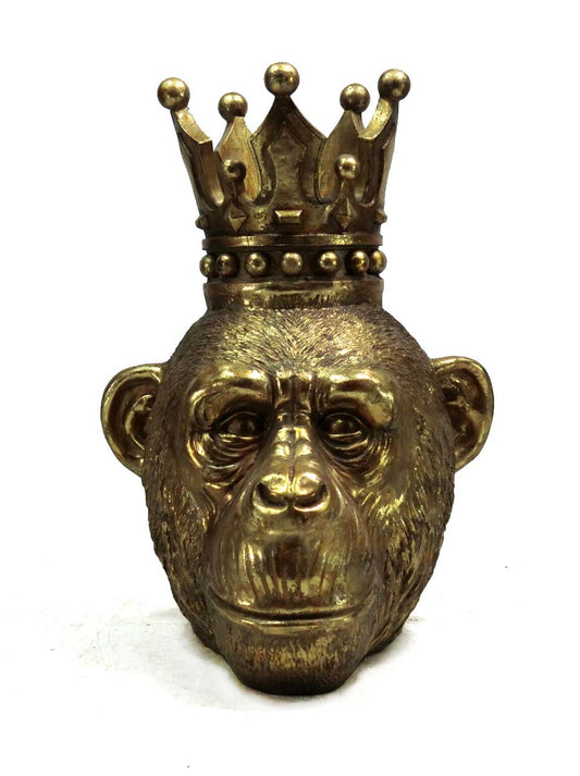 Gold Monkey Head