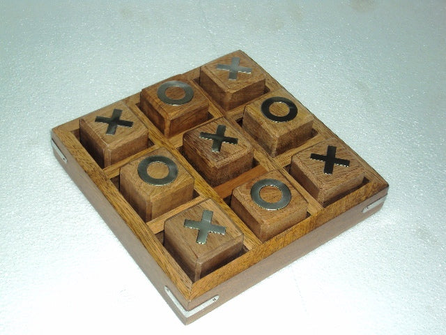 Tic Tac Toe Wood