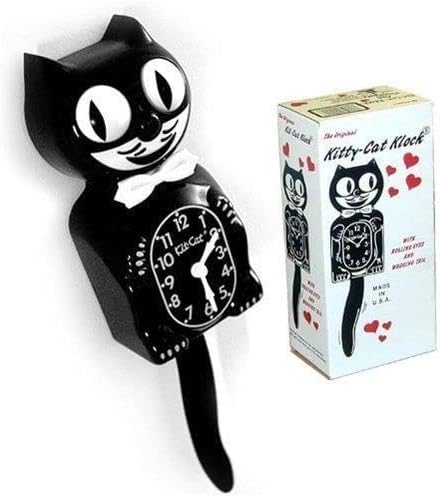 Classic Black Kit-Cat Klock