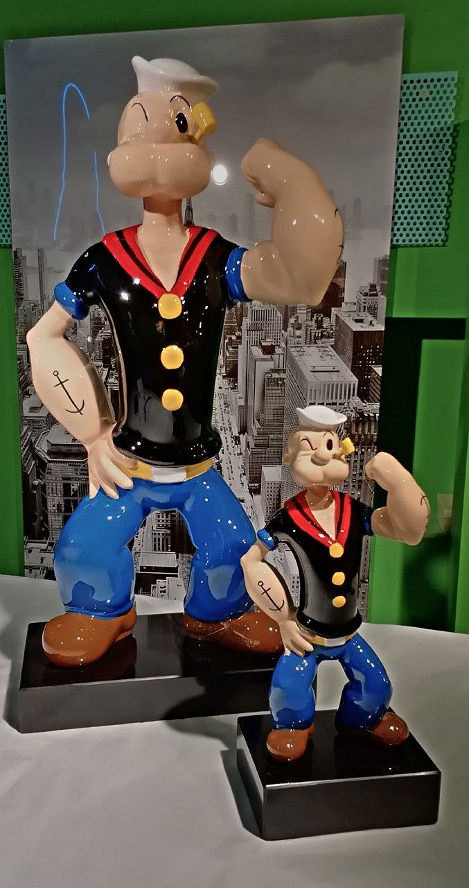 Statua Popeye Braccio di ferro