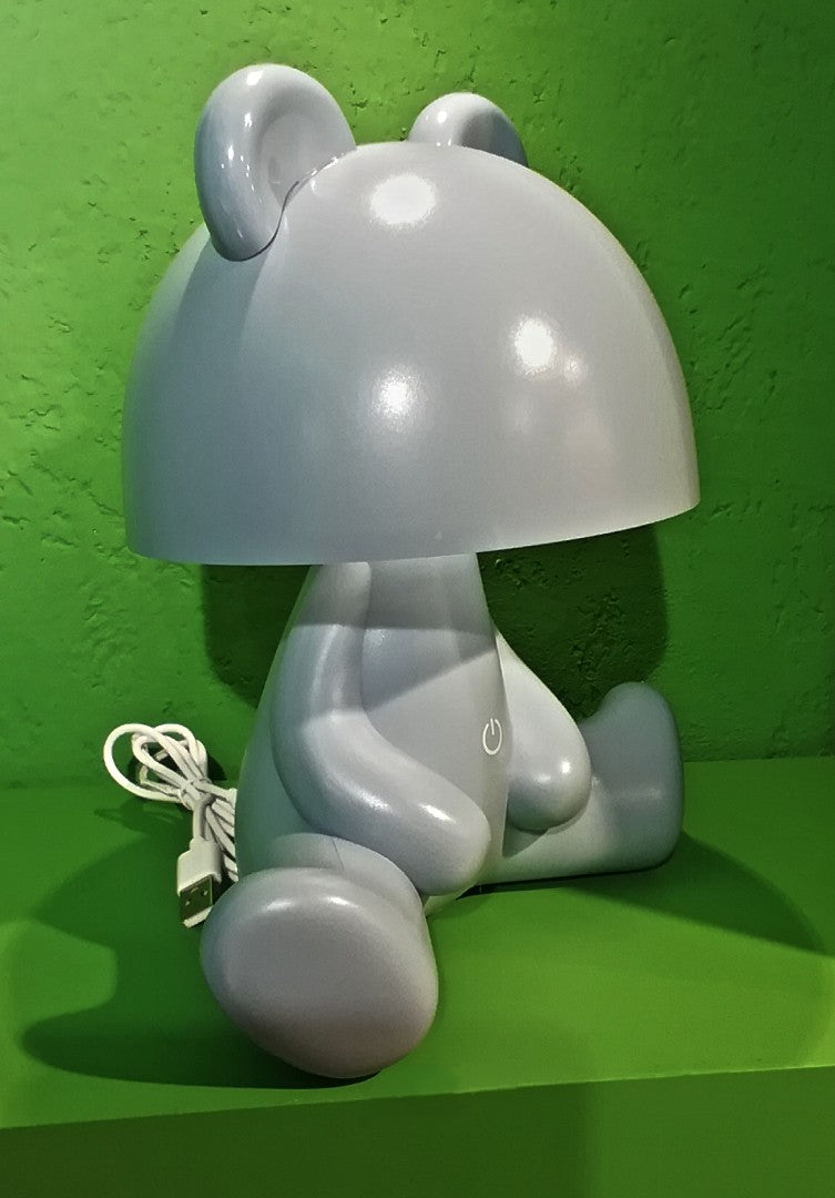 Lampada Pupazzetto con regolazione di Luci e Suono filo usb  e led