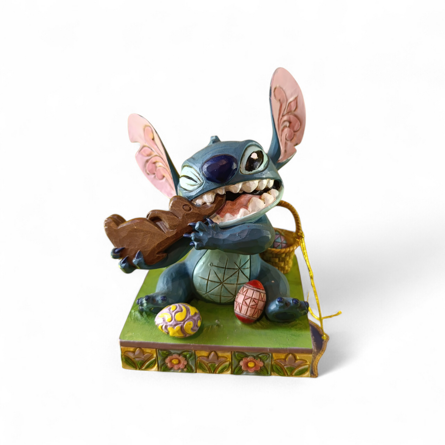 Stitch con uova di Pasqua
